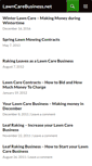 Mobile Screenshot of lawncarebusiness.net